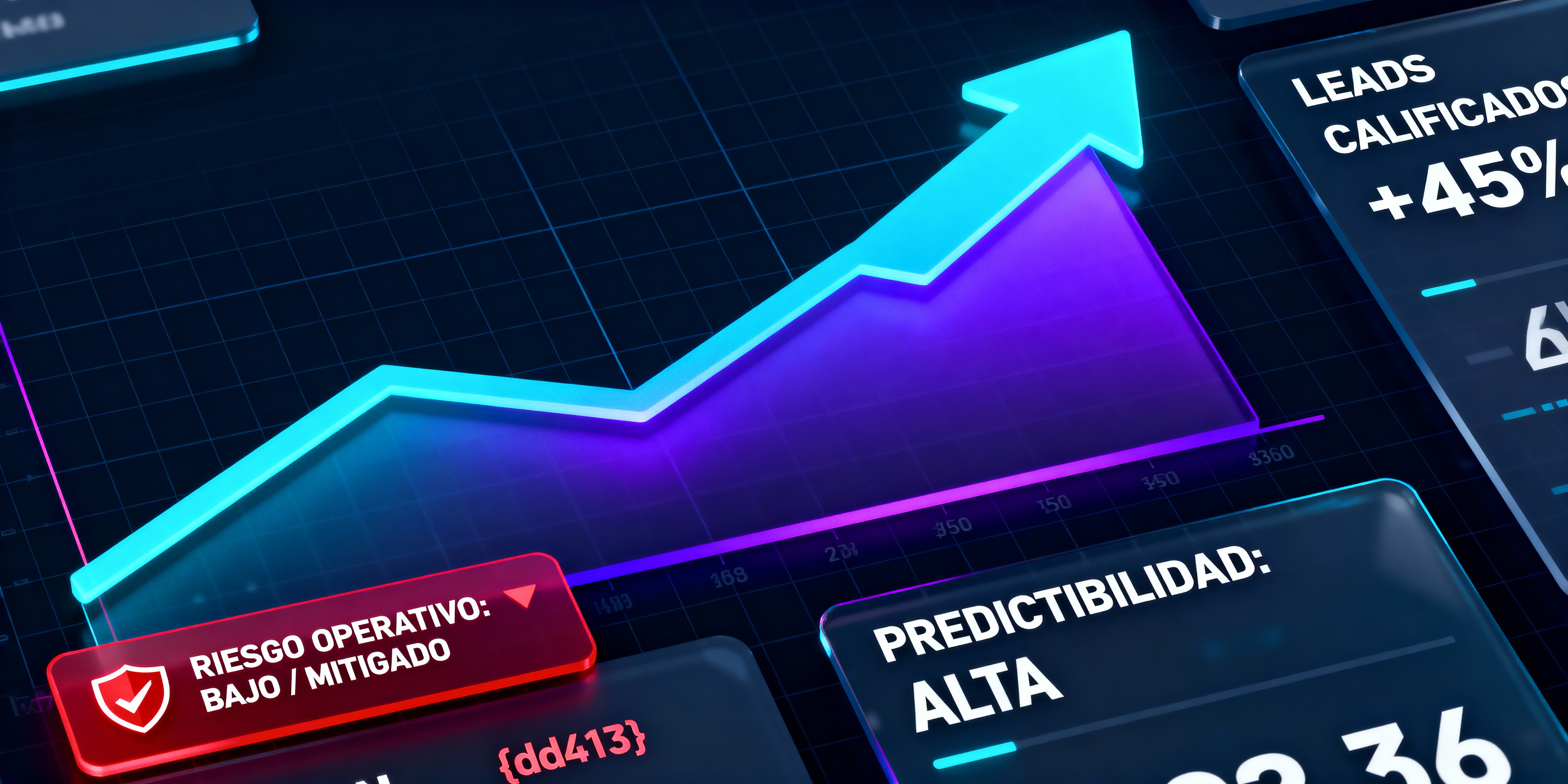 Gráfico de Riesgo Operativo y Crecimiento